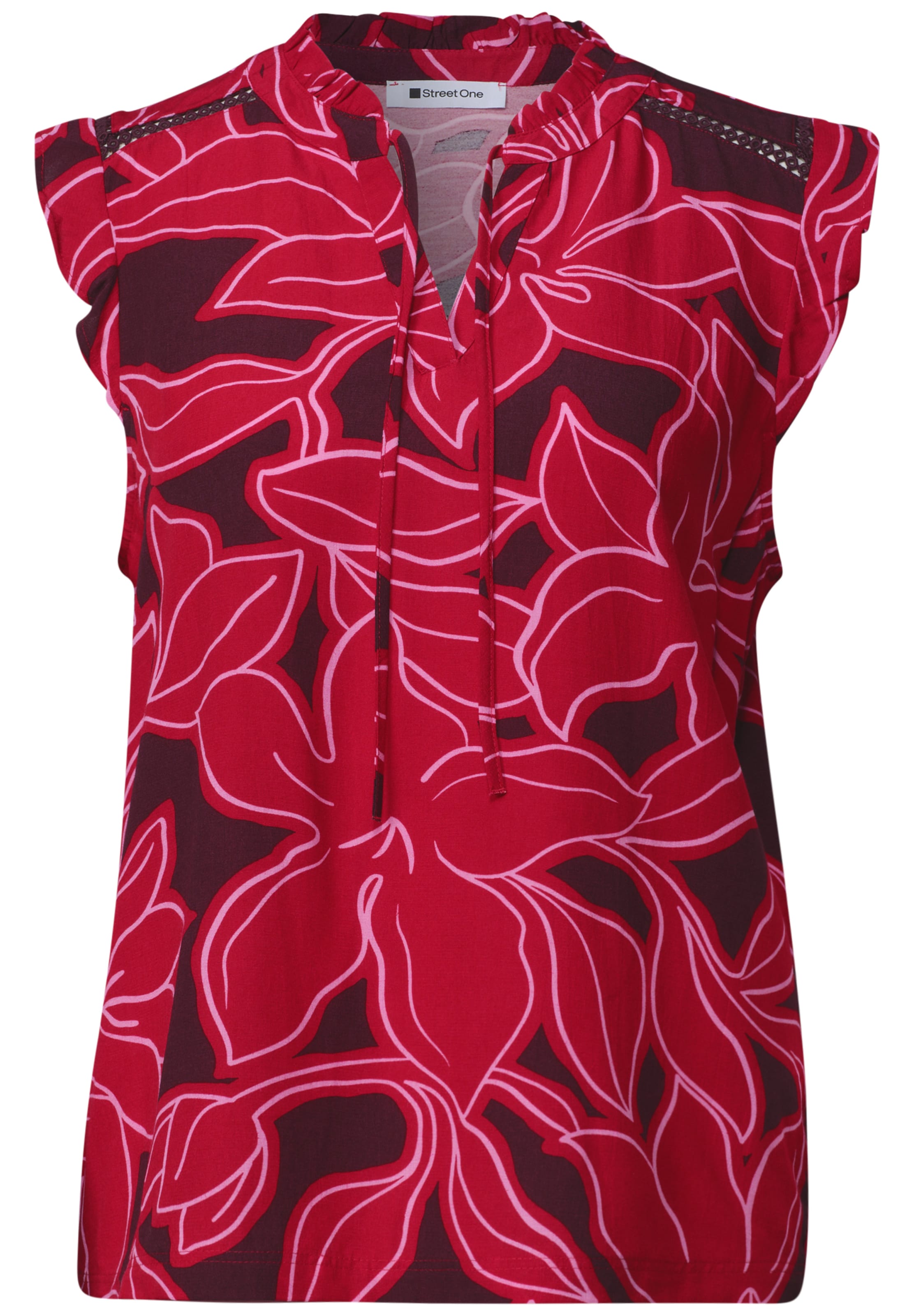 STREET ONE Top in Red: front