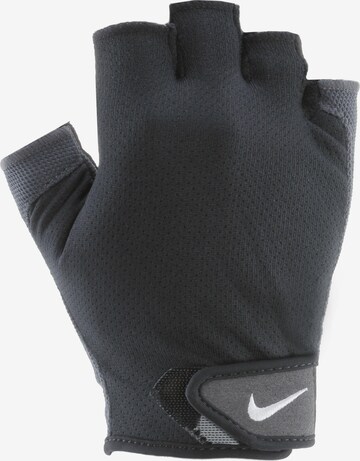 NIKE Спортни ръкавици 'Essential' в черно: отпред