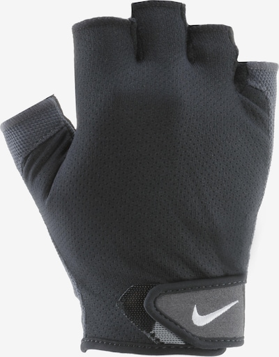 NIKE Sporthandschoenen 'Essential' in de kleur Zwart / Wit, Productweergave