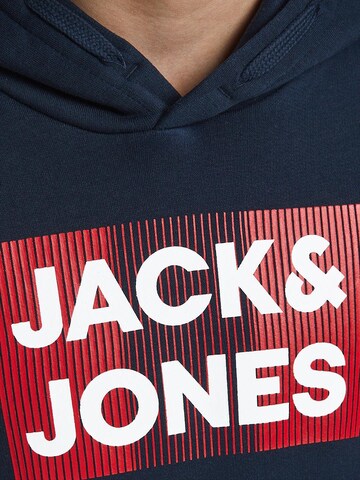 Jack & Jones Junior - Regular Fit Sweatshirt 'CORP' em azul