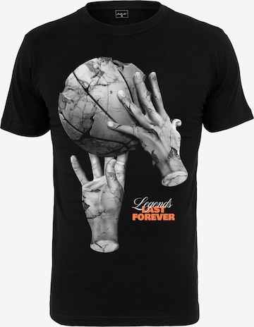 Mister Tee - Camisa 'Ballin Hands' em preto: frente