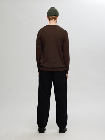 Pullover 'SLHTray' di SELECTED HOMME in marrone