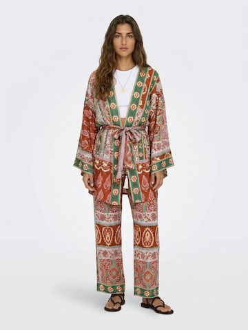 Miss June Kimono 'Kimono Court Lulia' in Gemengde kleuren