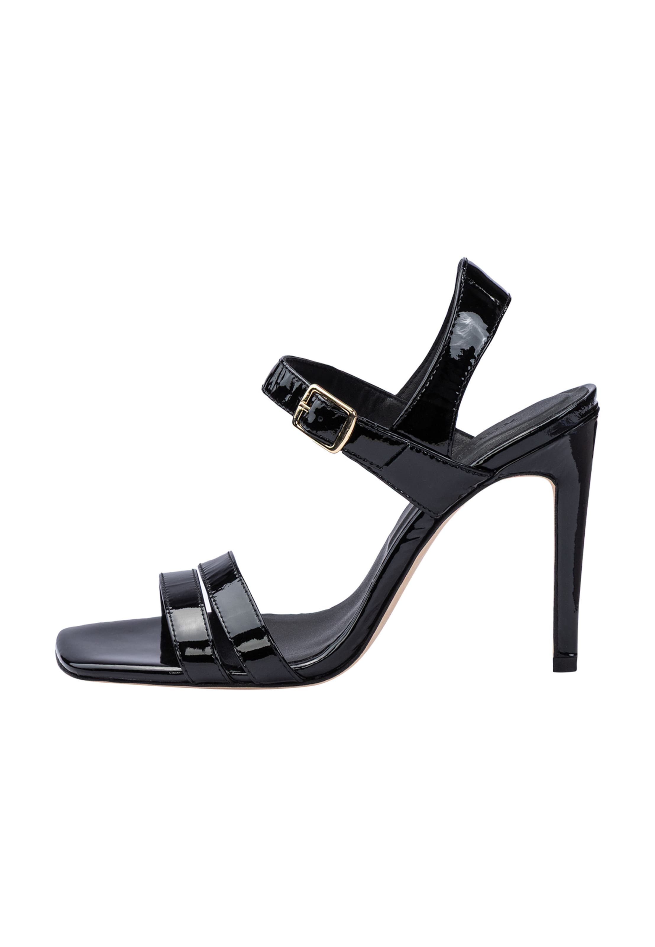 LLOYD Sandalen met riem in Zwart: voorkant