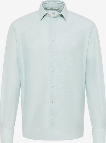 ETERNA Comfort fit Button Up Shirt in Green: front