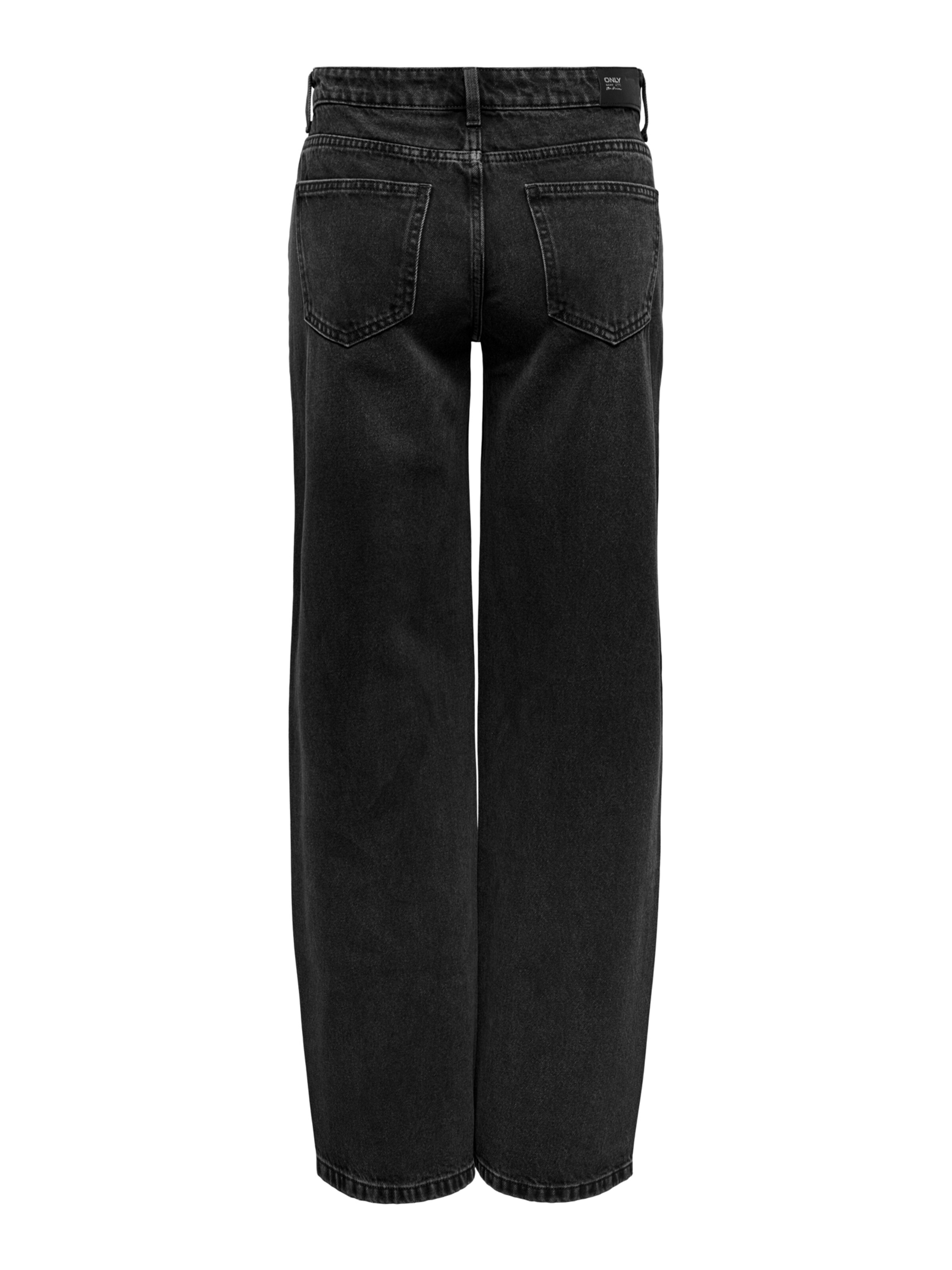 Wide leg Jeans 'ONLCARLA' de la ONLY pe negru
