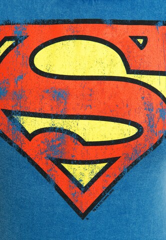 LOGOSHIRT T-Shirt 'Superman' in Blau