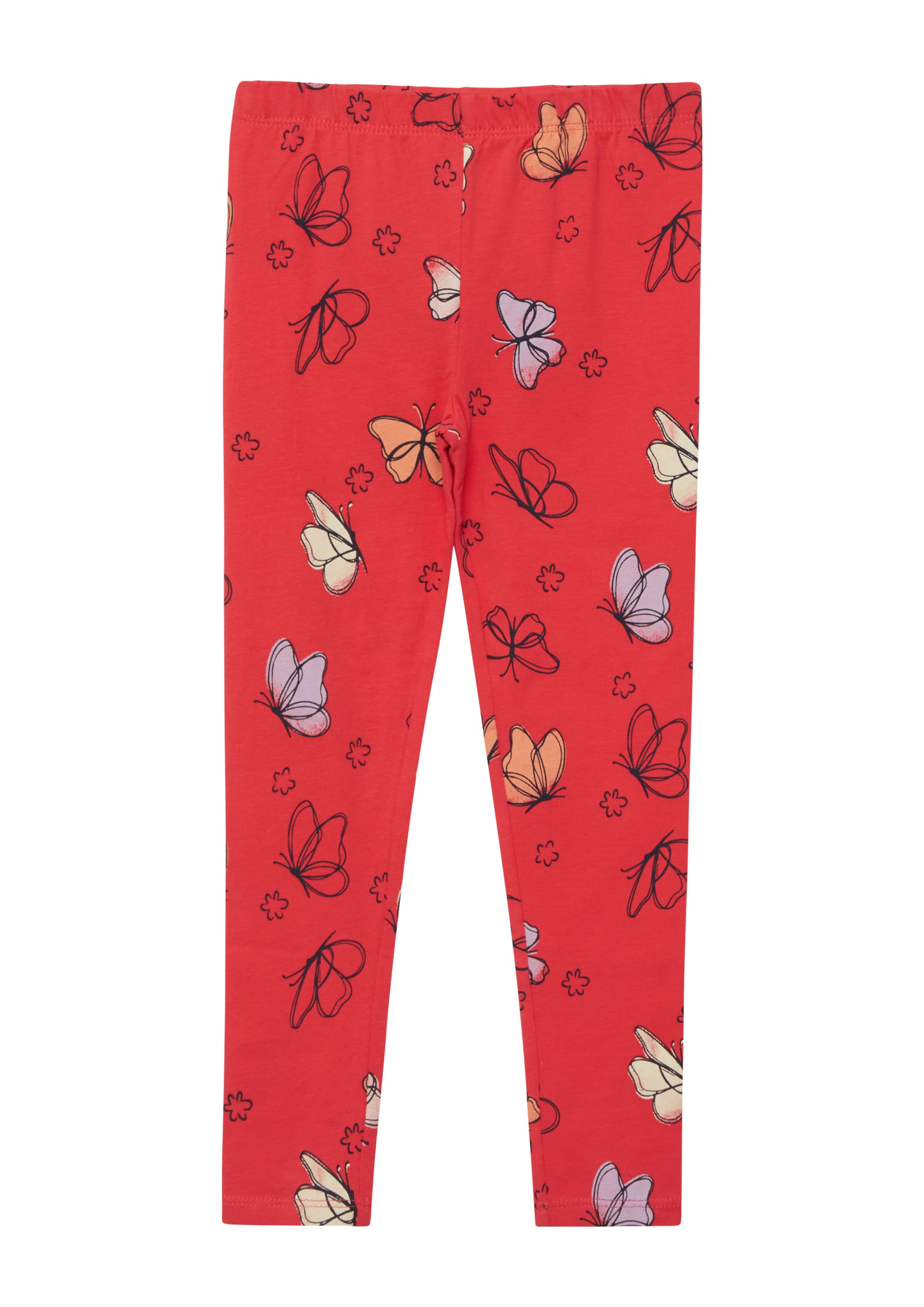 s.Oliver Slimfit Leggings in Rood: voorkant