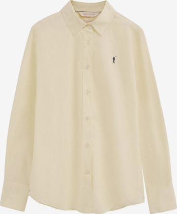 Polo Club Bluse 'Rigby Go' in Gelb: Vorderseite