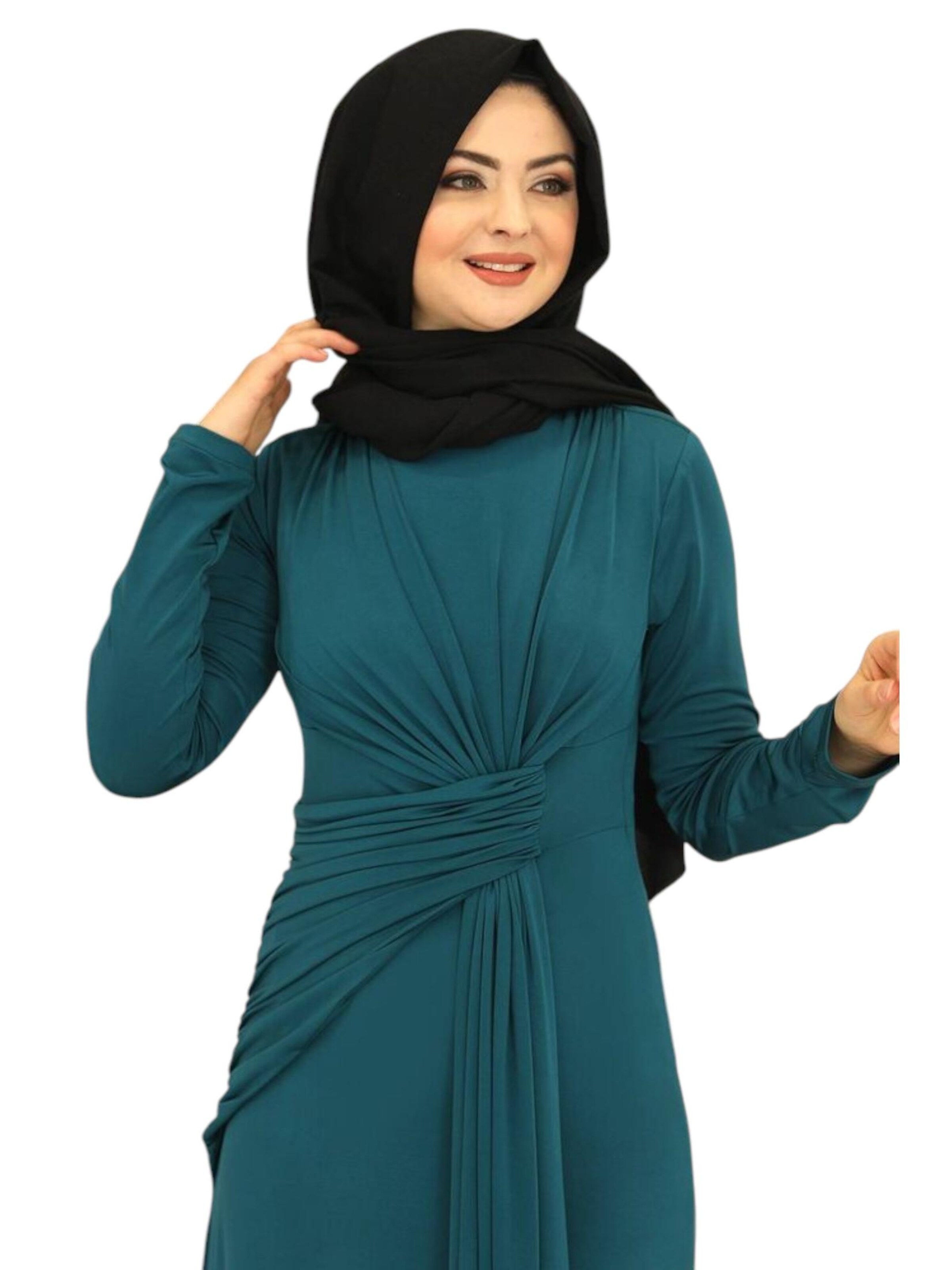 fashionshowcase - Vestido de noche 'FAVORI' en verde