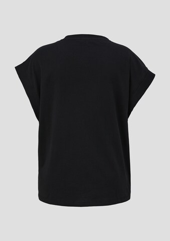 s.Oliver T-Shirt in Schwarz