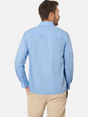 BABISTA Regular fit Button Up Shirt 'Jornan' in Blue