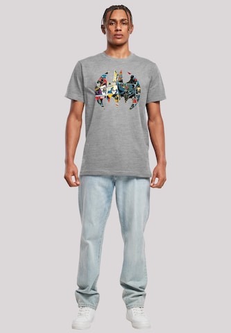 T-Shirt 'Batman Comic Book' F4NT4STIC en gris