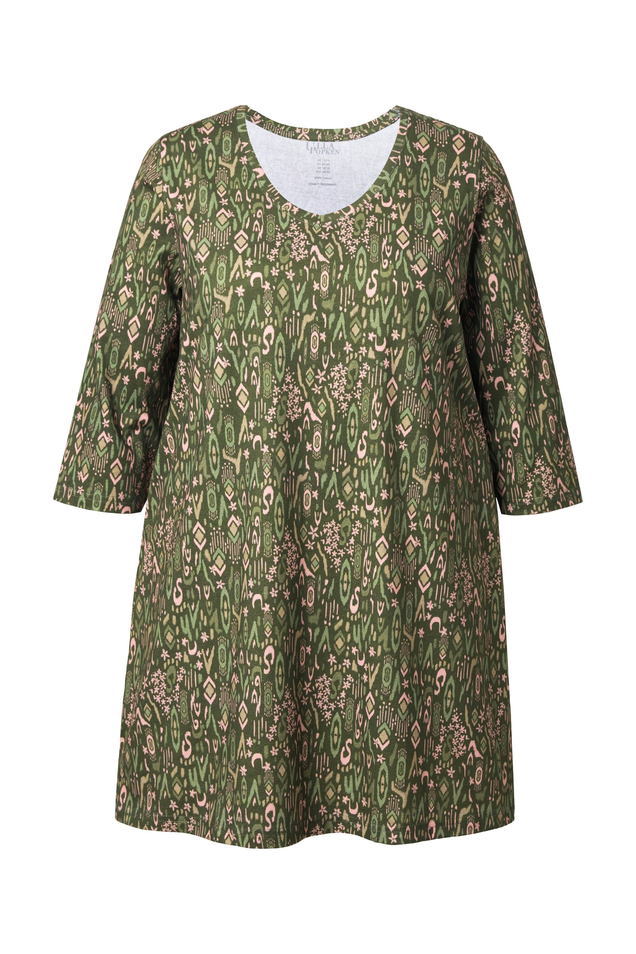 Ulla Popken Shirt in Green: front