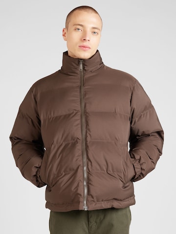 WEEKDAY Between-Season Jacket 'Cole' in Brown: front