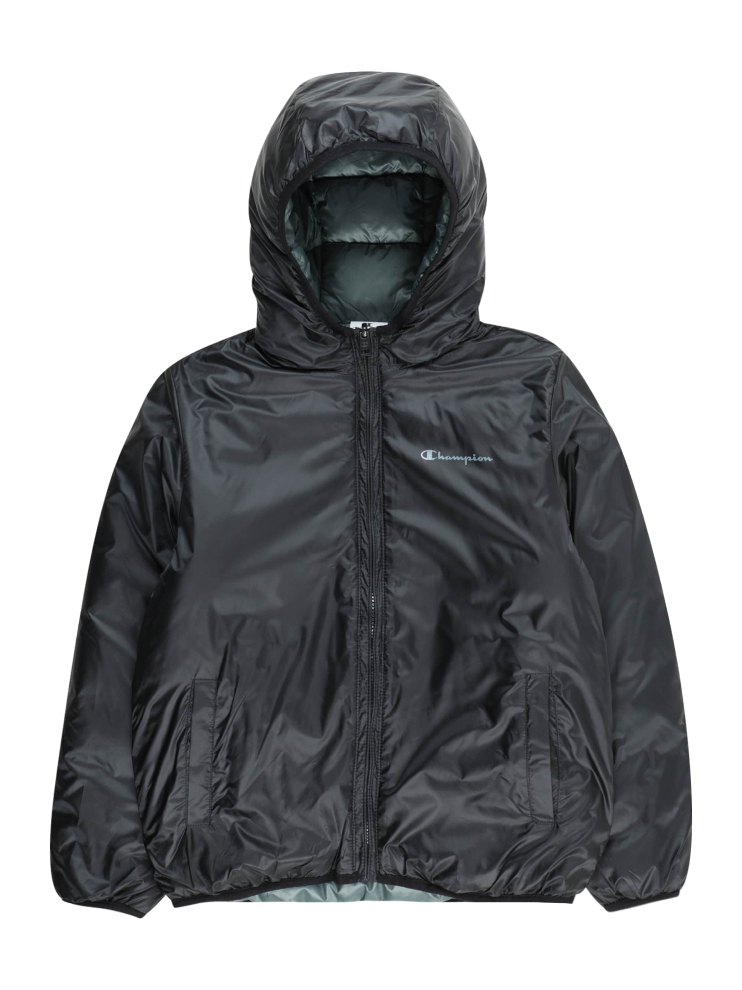 Veste mi-saison 'LEGACY ' Champion Authentic Athletic Apparel en gris : devant