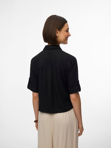 Camicia da donna 'AWRyder' di VERO MODA in nero