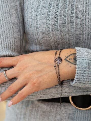 Bracelet 'Life' SERASAR en noir : devant