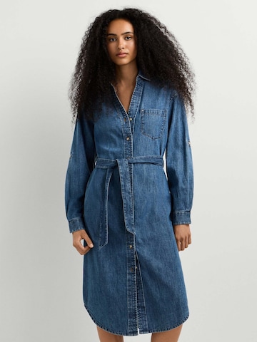 Pepe Jeans Skjortklänning 'Angie Classic' i blå: framsida