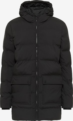 TUFFSKULL Winter Jacket in Black: front