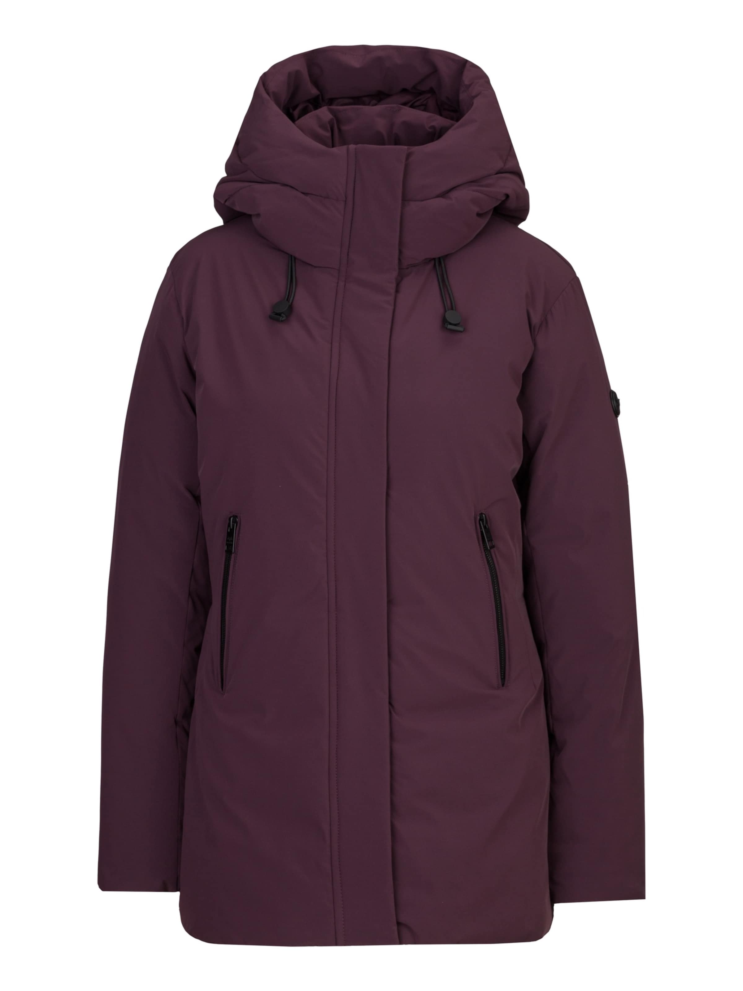19V69 ITALIA Winter jacket ' Bianka ' in Purple: front