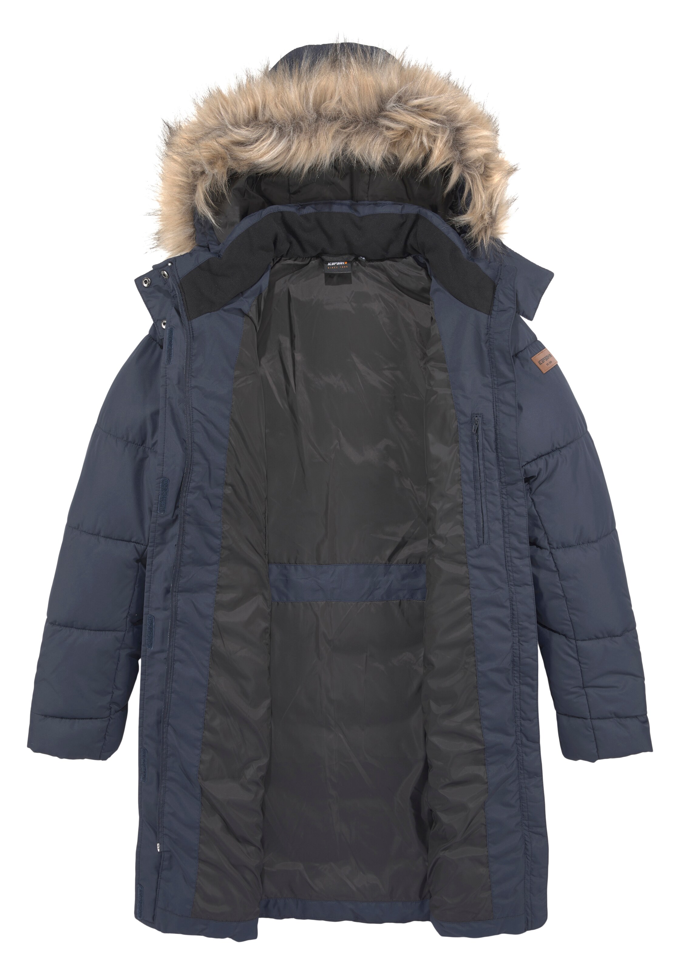 ICEPEAK Wintermantel in Blau