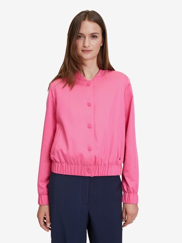 Veste mi-saison Betty & Co en rose : devant