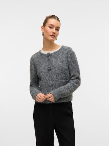 VERO MODA Kardigán 'VMBLOSSOM' - szürke: elől
