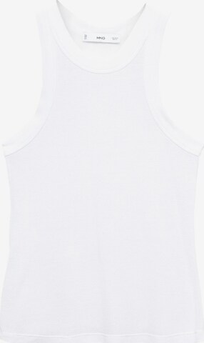 MANGO Top 'NOIR' in White: front