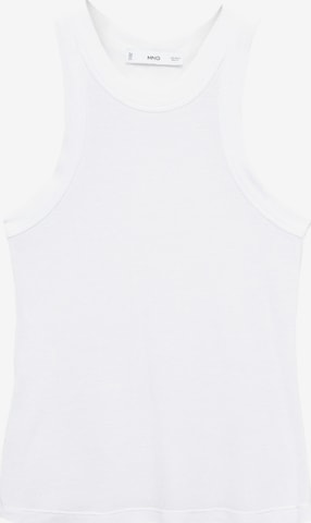 MANGO Top 'NOIR' in White: front