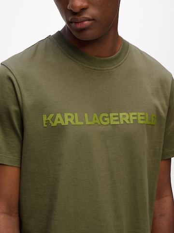 Tricou de la Karl Lagerfeld pe verde