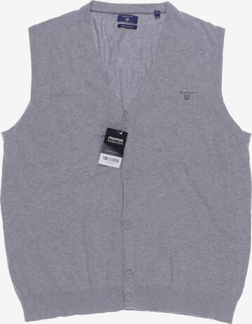 GANT Vest in XXXL in Grey: front