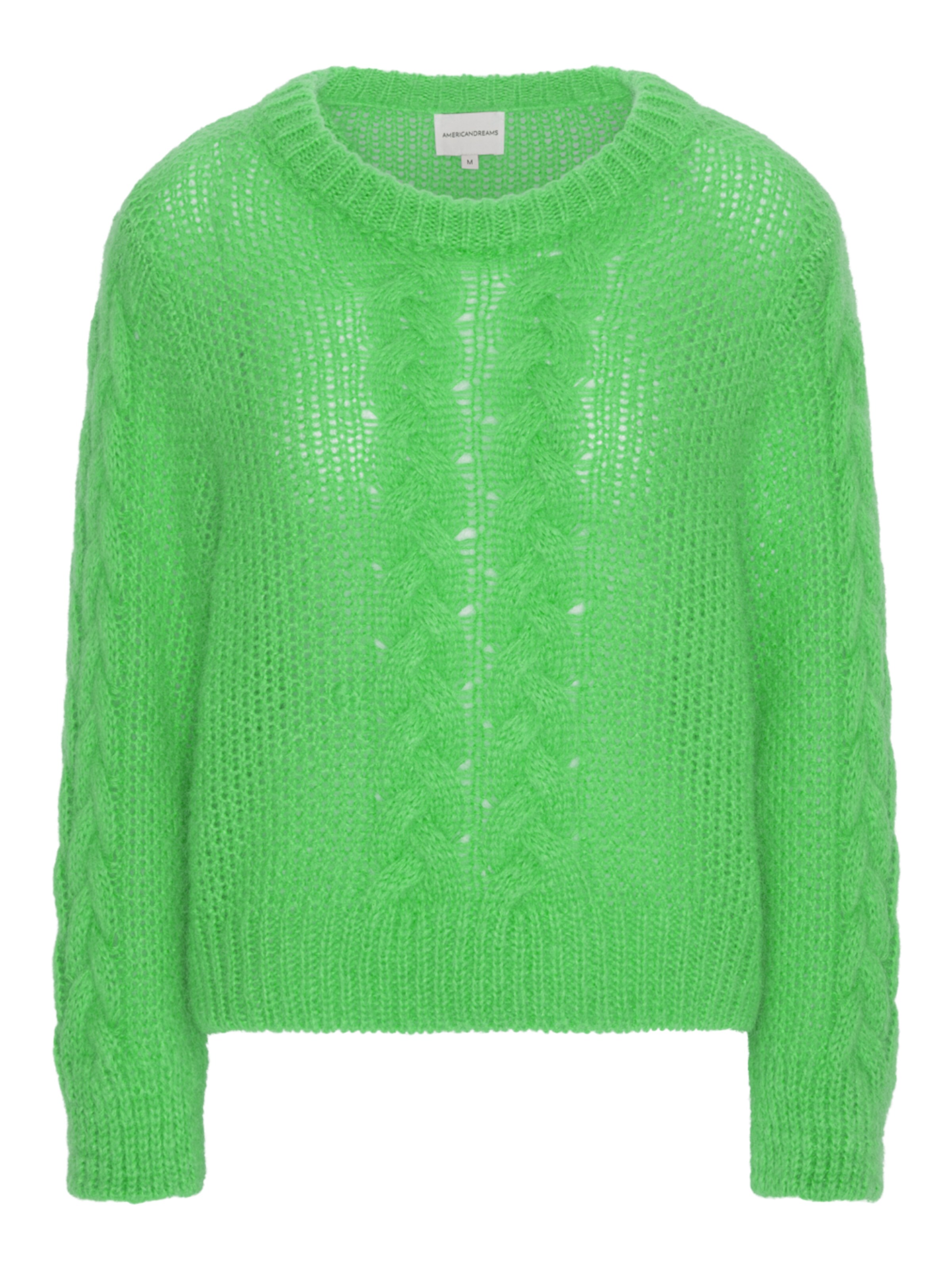americandreams Pullover 'Louisa'‌‌‌‌‌‌‌‌‌‌ in S in smaragd, Produktansicht