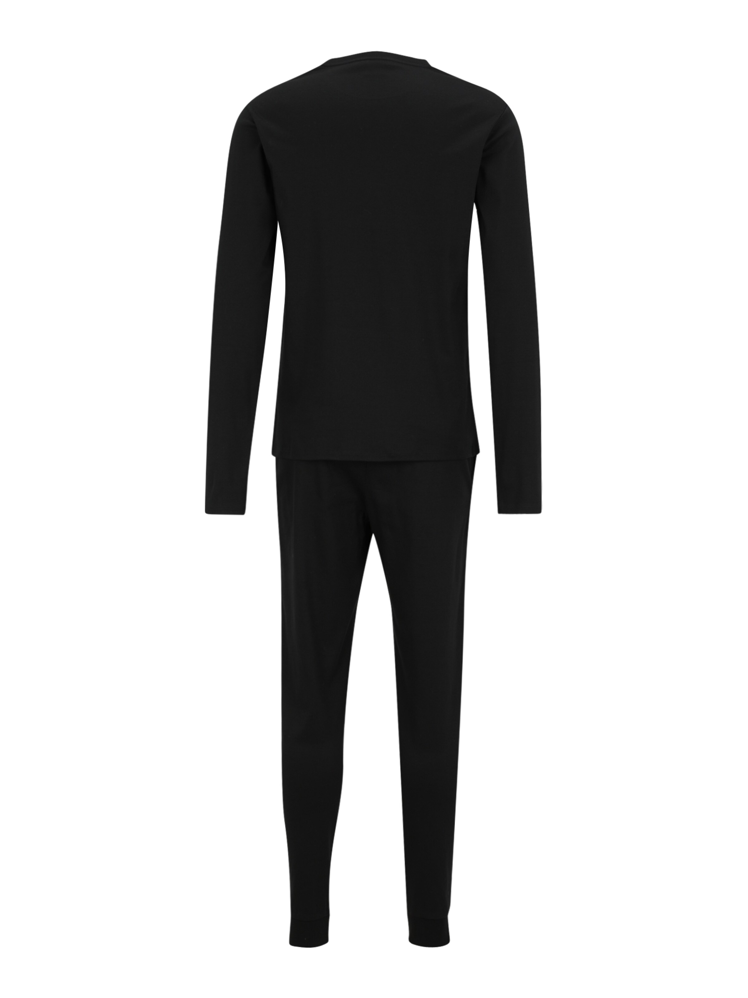 BOSS Hosszú pizsama 'CLASSIC_LW_M' - fekete