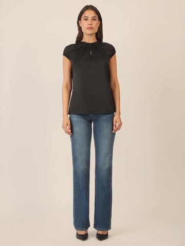 APART Bluse in Schwarz