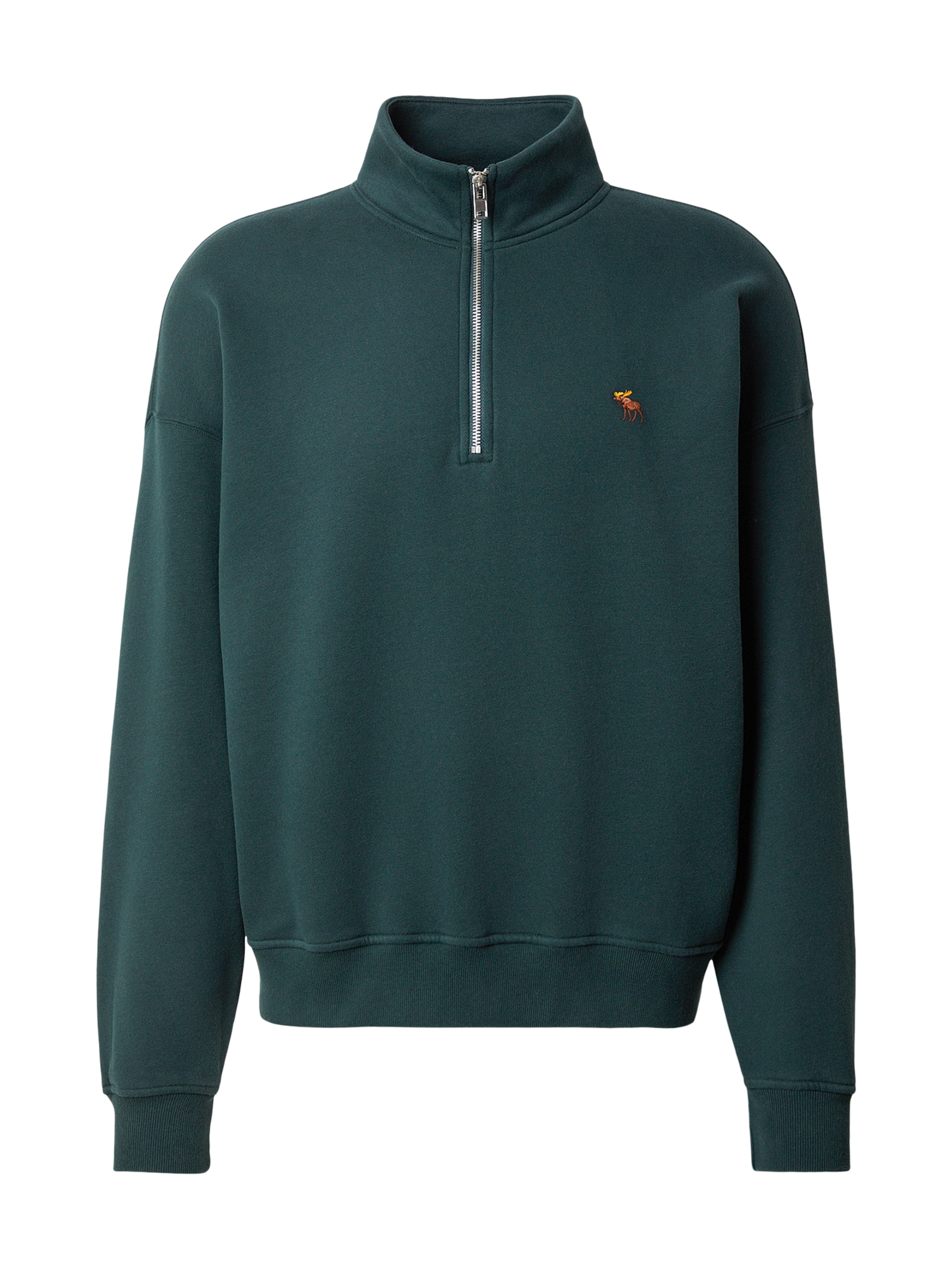 Abercrombie & Fitch Sweatshirt in Green: front