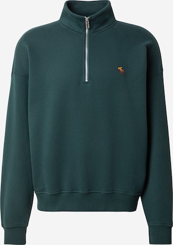 Abercrombie & Fitch Sweatshirt in Green: front