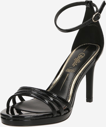 BUFFALO Strap sandal 'MELISSA 2' in Black: front