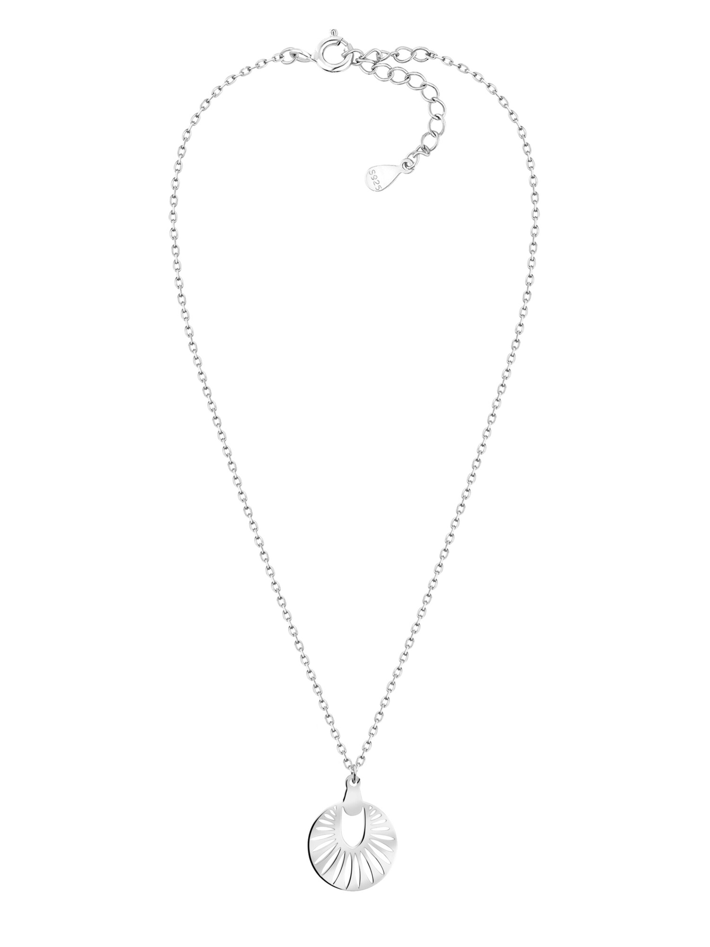 Sofia Milani Kette 'Sun Flower Circle'‌‌‌‌‌‌‌ in Silber