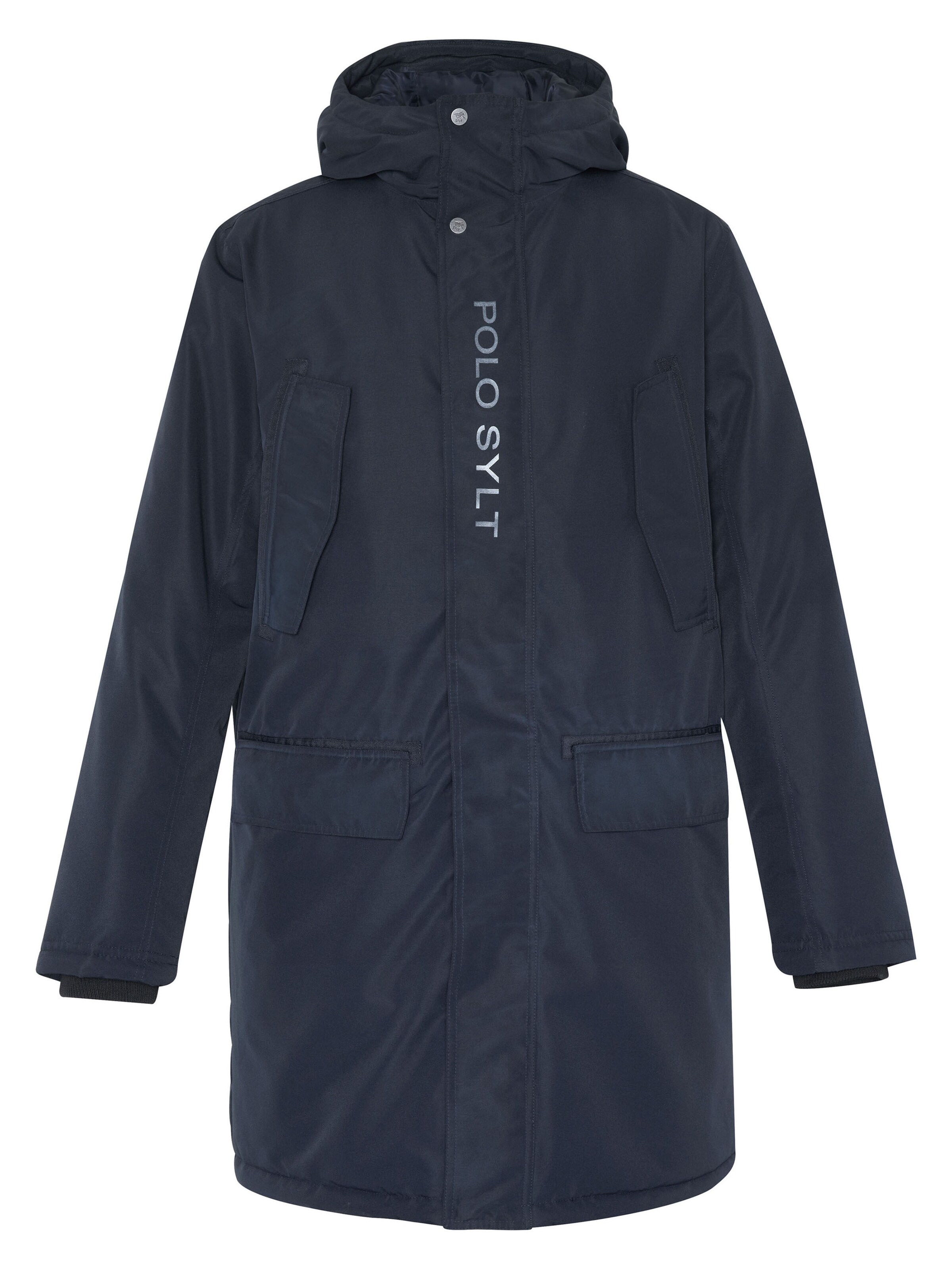Polo Sylt Winter Parka in Blue: front