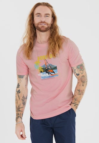 Cruz Shirt in Roze: voorkant