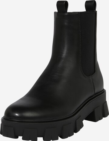 ABOUT YOU Chelsea Boots 'Ann' in Black: front