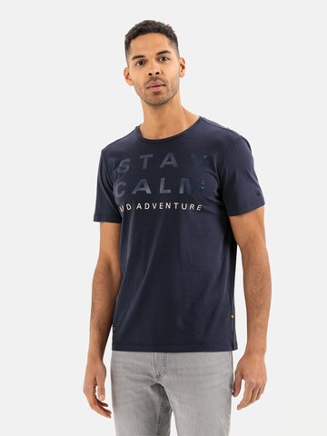 T-Shirt CAMEL ACTIVE en bleu : devant