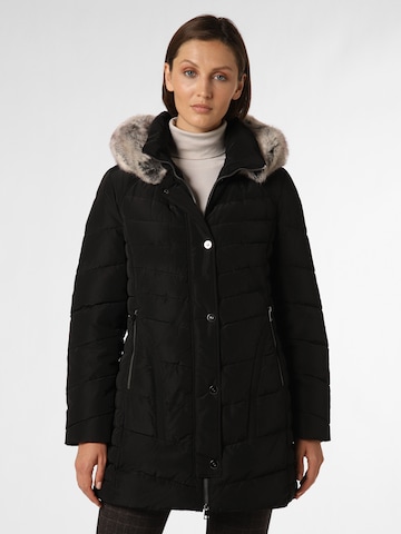 Franco Callegari Winter Coat in Black: front