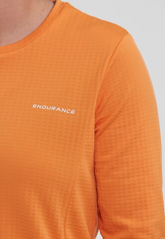 ENDURANCE Performance Shirt 'Leah' in Orange