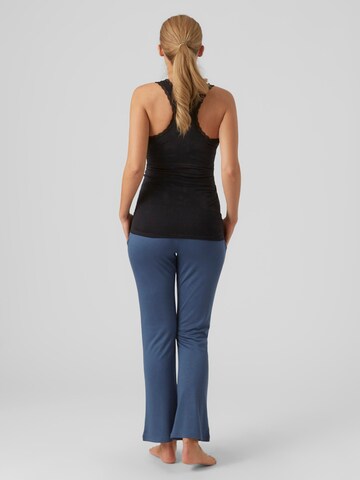 MAMALICIOUS Regular Trousers 'CAYLYN' in Blue