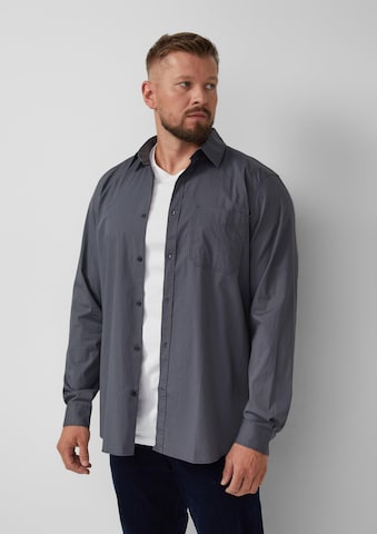Coupe regular Chemise s.Oliver en noir
