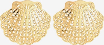 Cala Rose Earrings 'AVELINE' in Gold: front