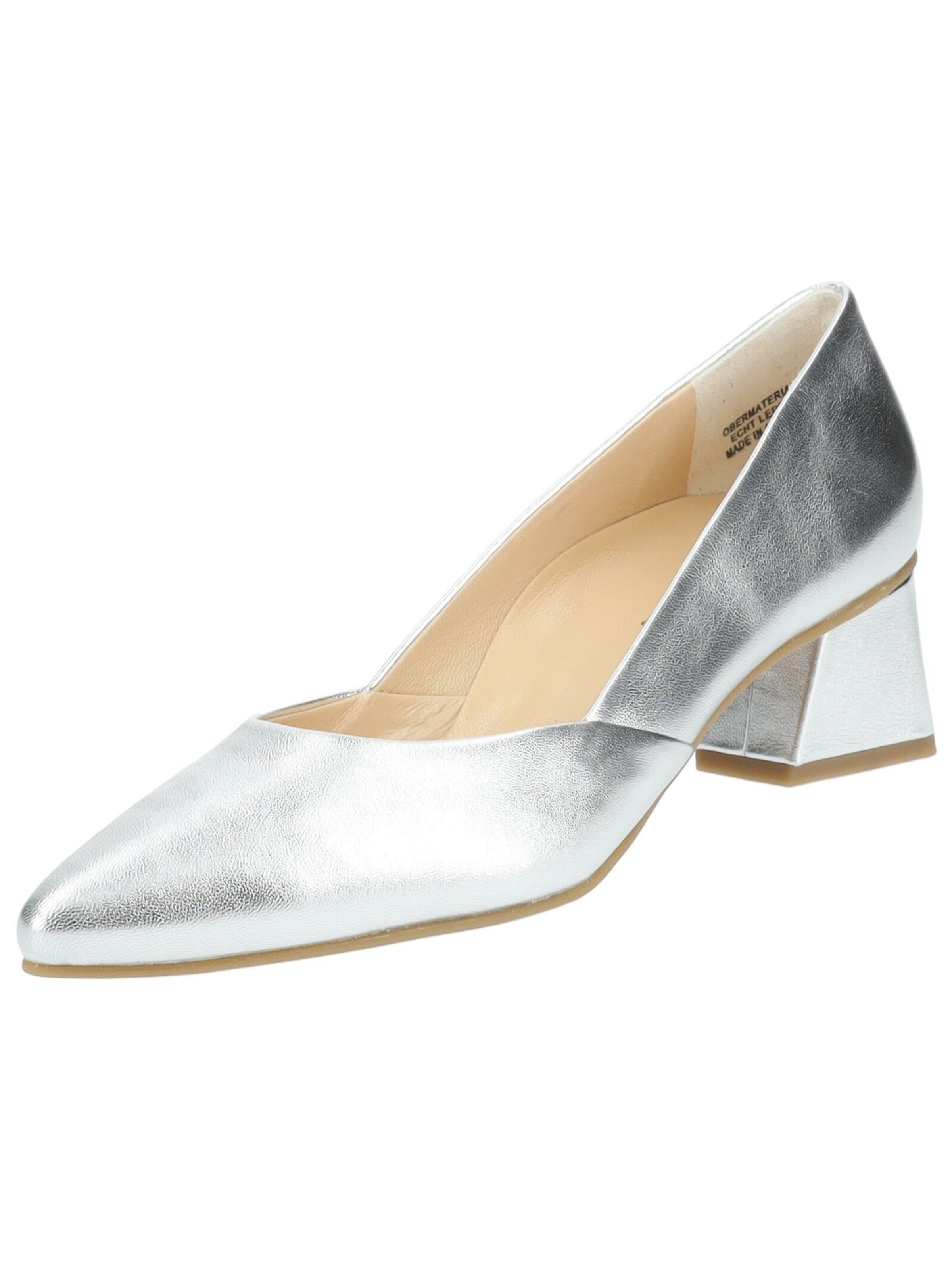 Paul Green Pumps in Silber: Vorderseite