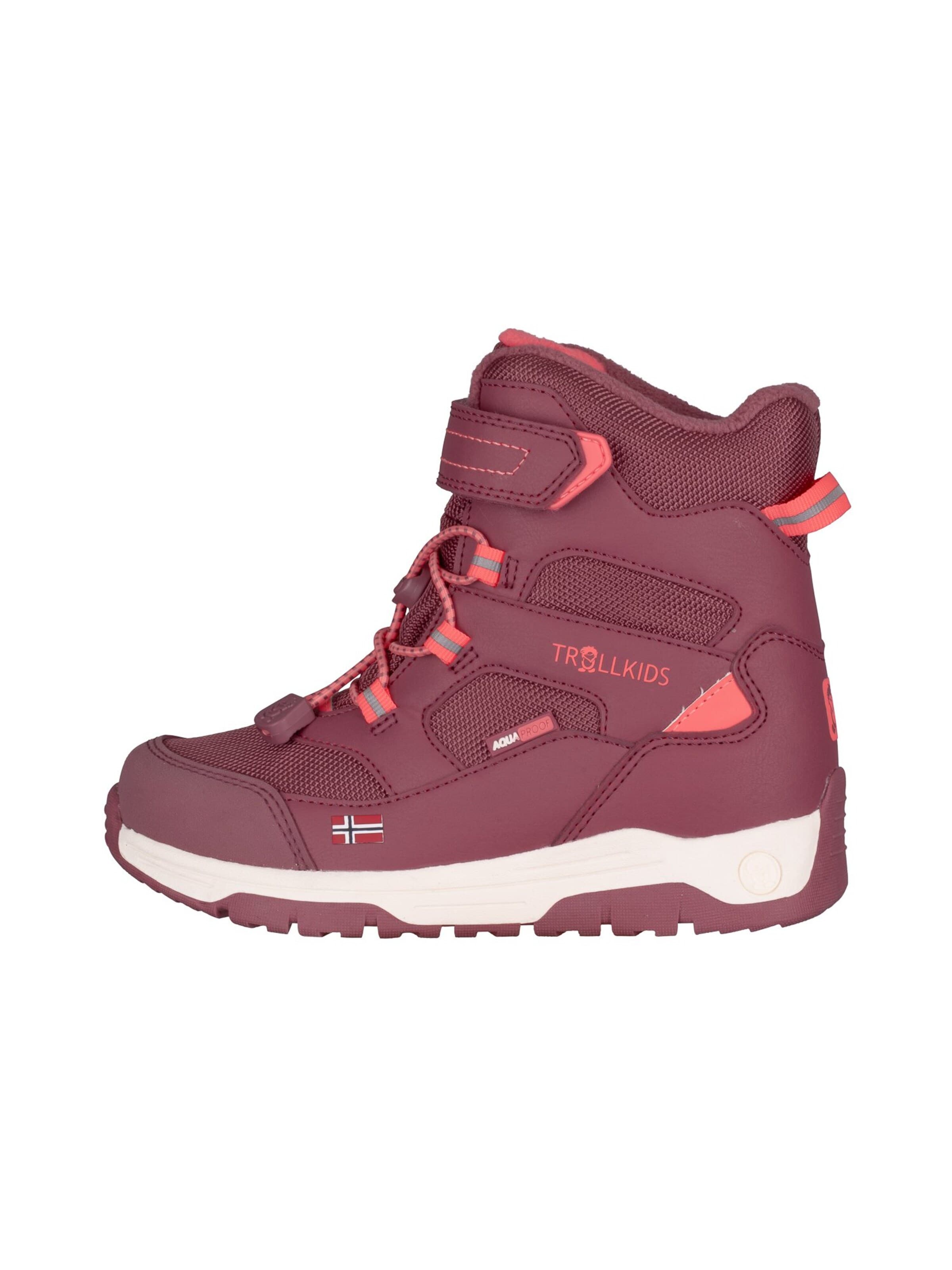 TROLLKIDS Snow Boots in Orange: front